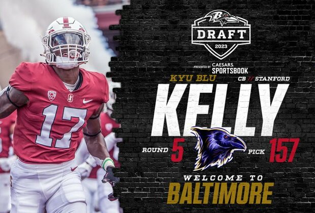 Round 5: Ravens Select Cornerback Kyu Blu Kelly