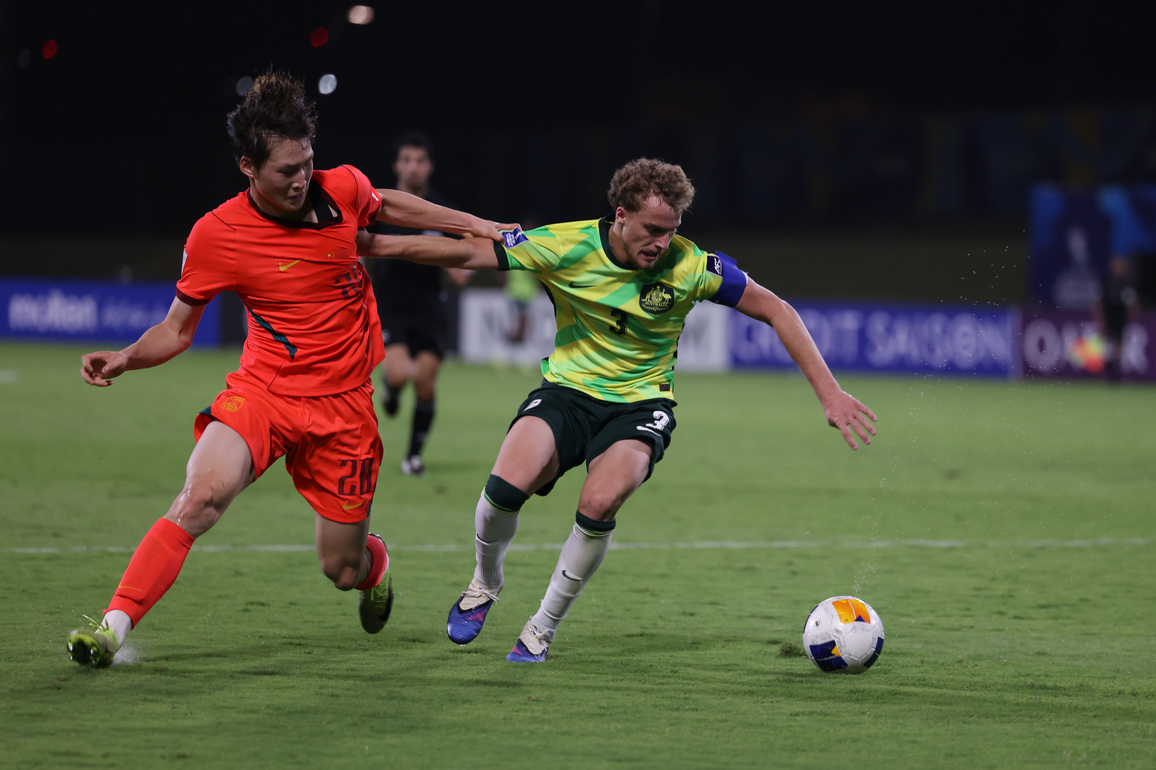 (SP)SAUDI ARABIA-JEDDAH-FOOTBALL-AFC U17 ASIAN CUP 2026-CHINA VS AUSTRALIA