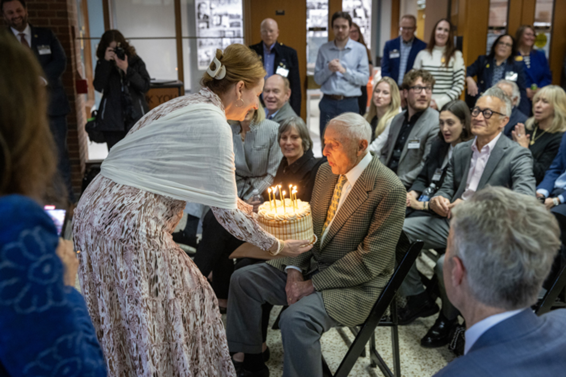 UWM honors Sheldon Lubar with new conference room and exhibit