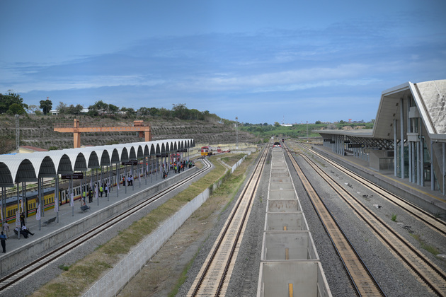 KENYA-MOMBASA-COMMUTER RAILWAY SERVICE-COMMISSIONING (CN)