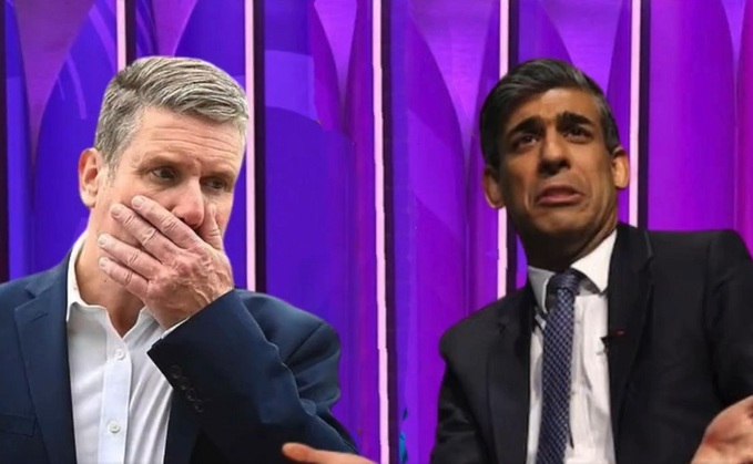 The Climate Science Breakthrough spoof video imagines a climate debate between Keir Starmer and Rishi Sunak