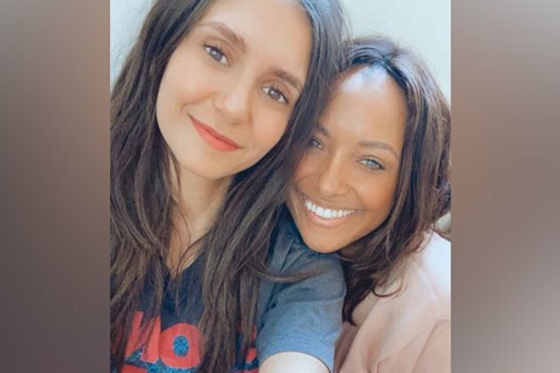 Nina Dobrev shares selfie with Kat Graham
