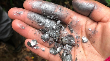 Amostras de grafite do projeto Minas Gerais