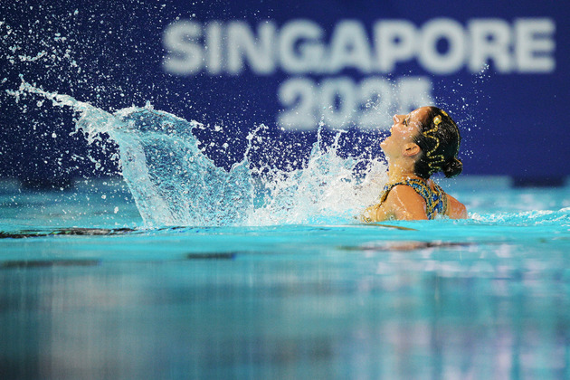 (SP)SINGAPORE-ARTISTIC SWIMMING-WORLD AQUATICS CHAMPIONSHIPS