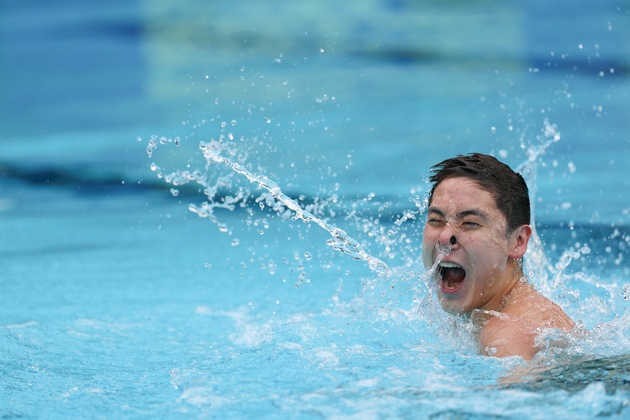 (SP)FRANCE-PARIS-ARTISTIC SWIMMING-WORLD CUP 2026-MEN'S SOLO TECHNICAL-FINAL