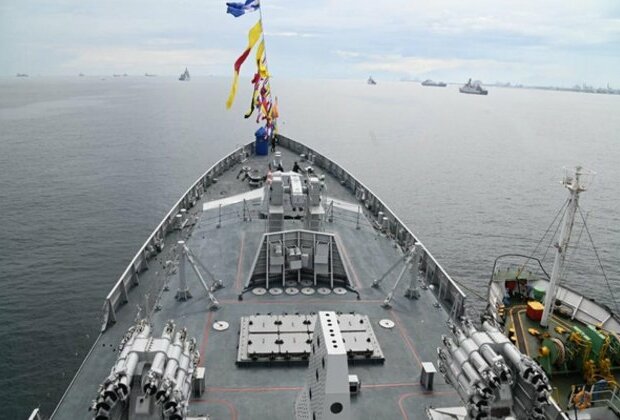 Indian Naval Ship Satpura arrives in Indonesia to participate in Multilateral Naval Exercise Komodo