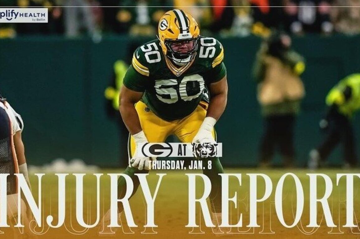 Packers list six questionable vs. Bears | NFC Wild Card Injury Report