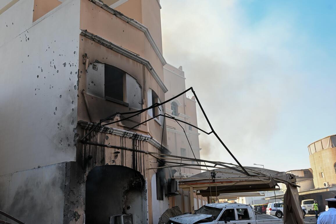 BAHRAIN-IRANIAN ATTACK-INTERCEPTION-AFTERMATH