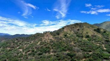 The Porotillo porphyry hill