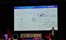 Sheridan McDonald of Azure Databricks and Anthony Reid of Komatsu Mining share the FoM Americas stage to talk about mining in the cloud