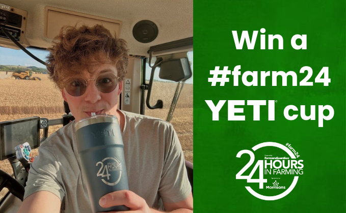 Farm24 Giveaway - Enter to be in with a chance of winning a YETI cup
