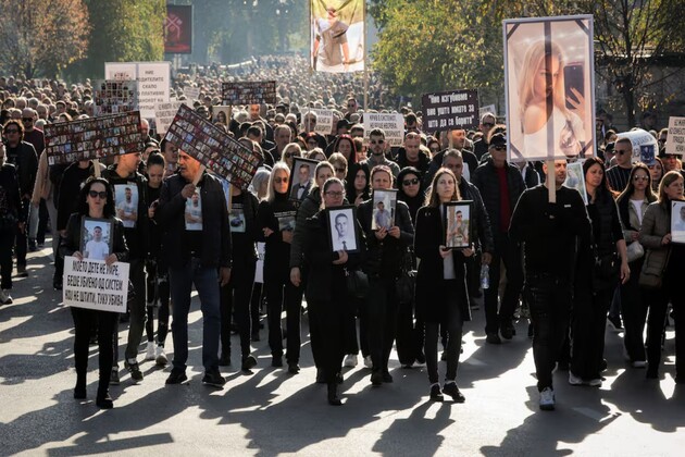 Skopje protest demands justice for 63 killed in Kocani nightclub fire