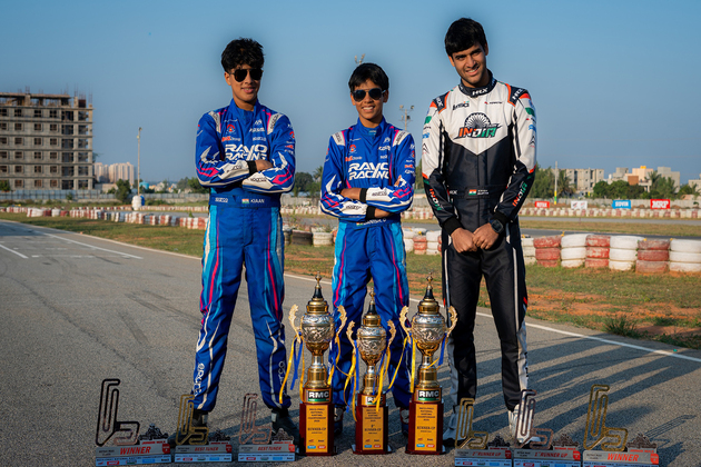 Mumbai's Kiaan, Krish excel in last two rounds to finish second in National Karting Championship