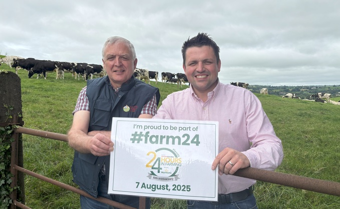 Farms across Northern Ireland are being encouraged to showcase farming as part of #Farm24