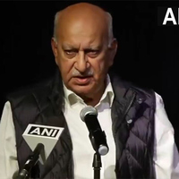 "An invading army at border will not be stopped by eloquence; It will be stopped by military force" MJ Akbar in Germany