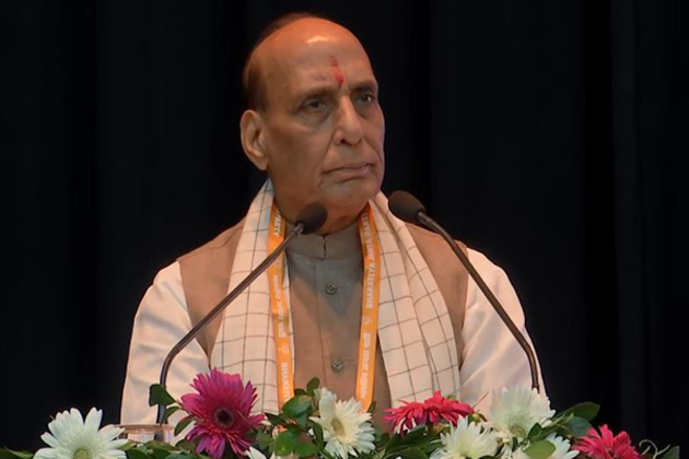 "You are not workers of an ordinary party": Defence Minister Rajnath Singh addresses BJP's state executive meeting in Patna ahead of Bihar polls