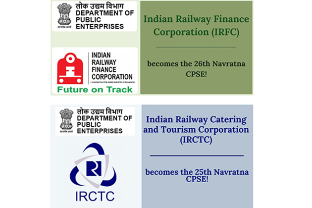 Centre grants Navratna status to IRCTC, IRFC