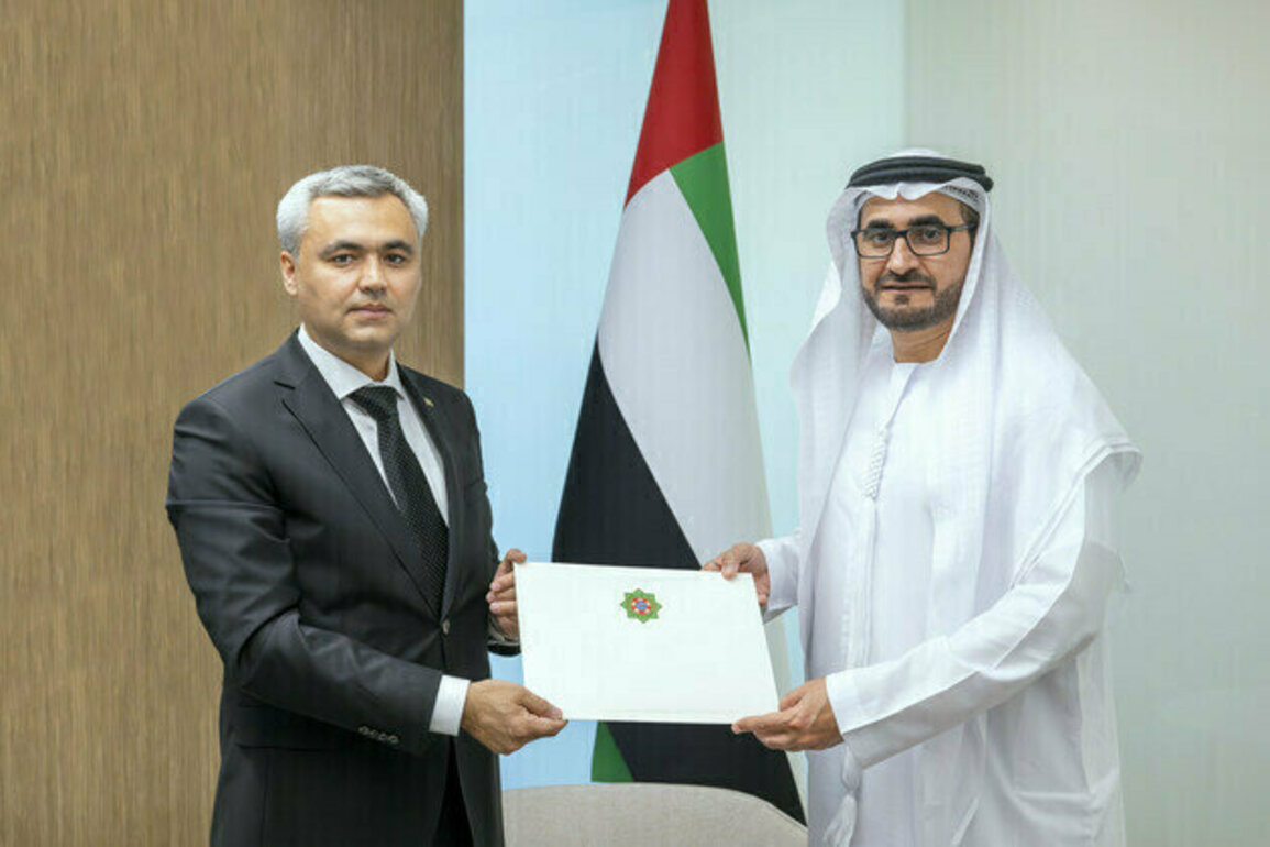 MoFA receives credentials copy from new Ambassador of Turkmenistan