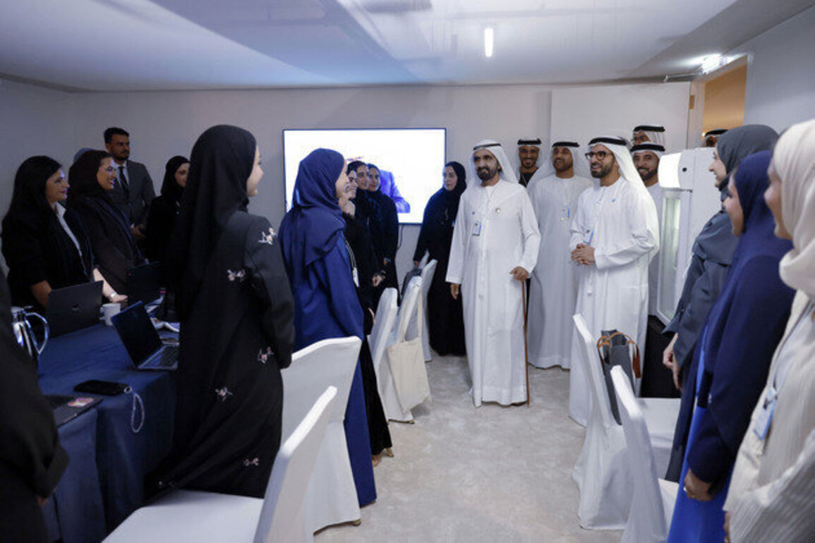 Mohammed bin Rashid visits media centre, operations & cybersecurity centre at WGS 2026