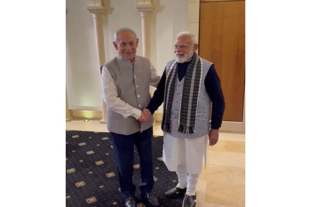 "Truly Splendid!": PM Modi praises Netanyahu for wearing traditional Indian attire