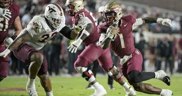 Thomas Castellanos pilots Florida State past Virginia Tech