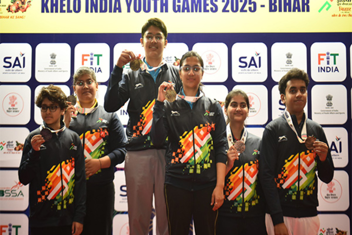 Khelo India Youth Games 2025: Rajasthan Air Pistol Mixed Team clinches first gold