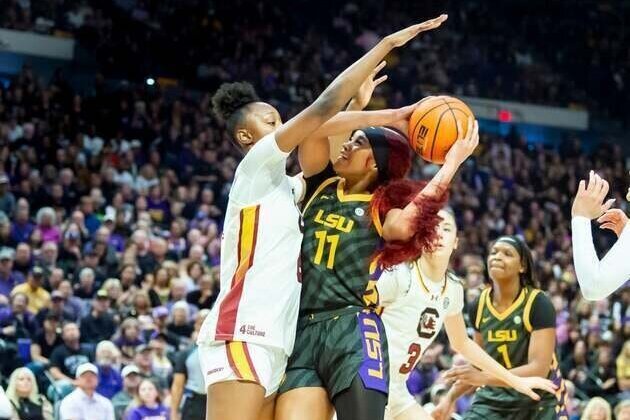 No. 3 South Carolina extends dominance of No. 6 LSU with road win