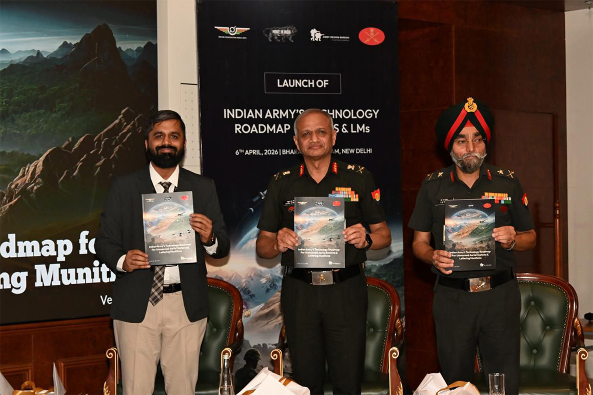 Indian Army unveils technology roadmap for unmanned aerial systems and loitering munitions