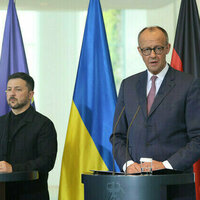 Germany to help Ukraine produce long-range weapons  Merz