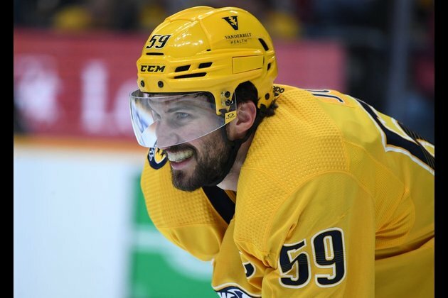 Report: Predators D Roman Josi out vs. Rangers
