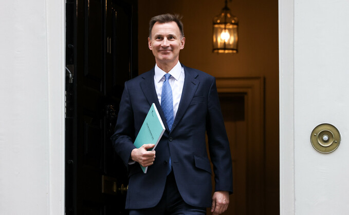 Jeremy Hunt (pictured) prepares to deliver his Autumn Statement | Copyright: HM Treasury