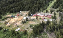  The camp at Blue Lagoon’s Pellaire project in BC