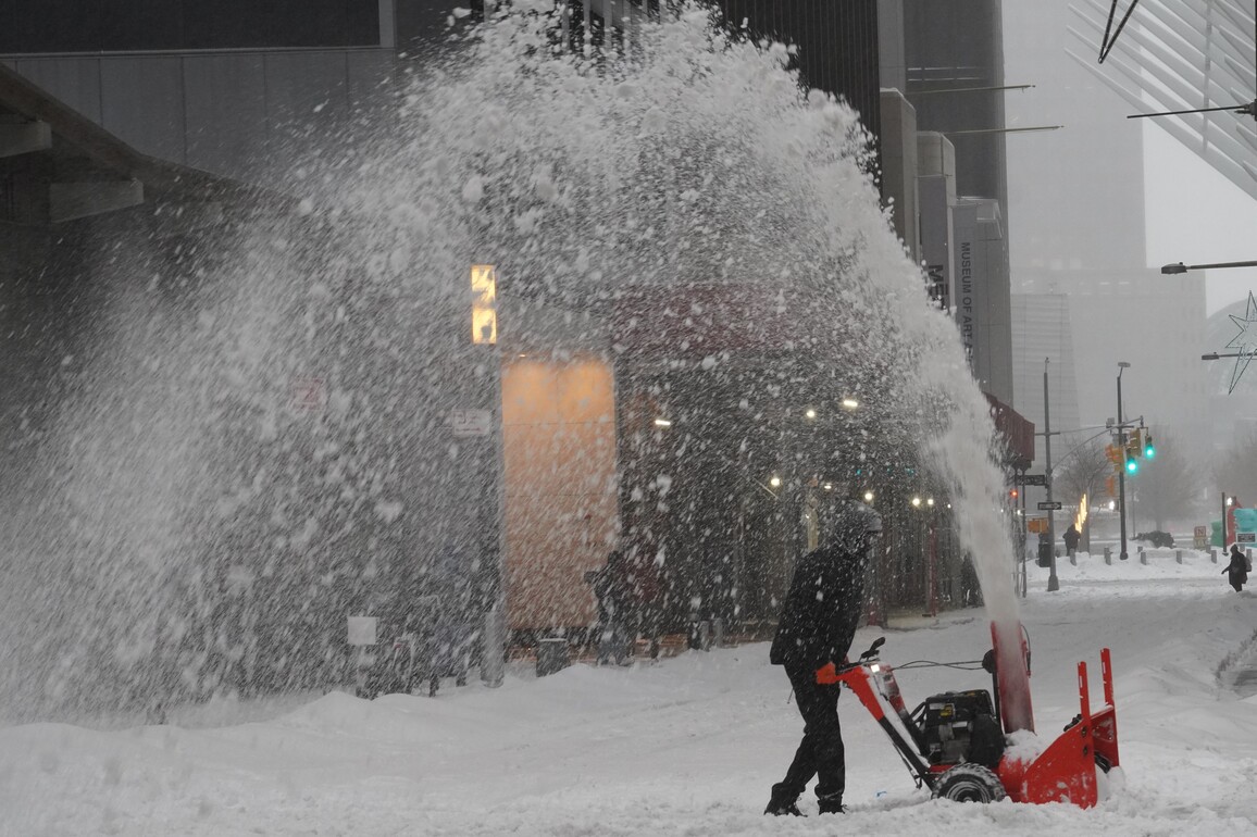 U.S.-NEW YORK-WINTER STORM