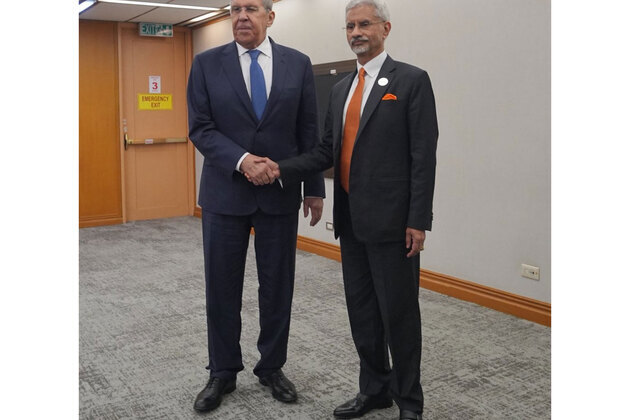 EAM Jaishankar reiterates India's "strong concern" over safety of Indian seafarers during talks with Russian counterpart