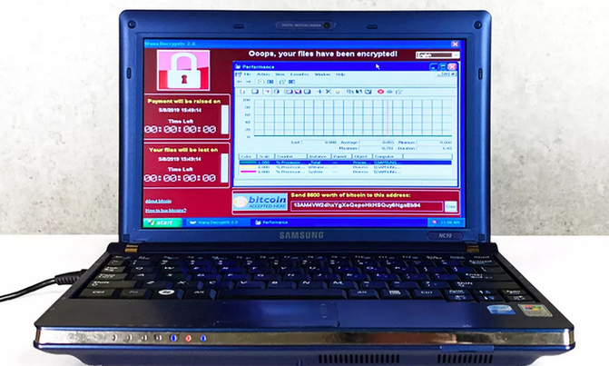 Virus-packed laptop sells as artwork for over $1.3 million Virus-packed laptop sells as artwork for over $1.3 million