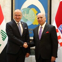 IRAQ-BAGHDAD-CROATIAN FM-VISIT