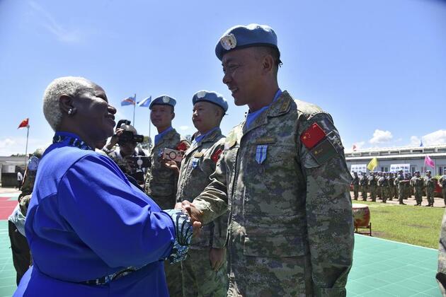 Blue helmets under five-star flag: China's 35 years in UN peacekeeping brings peace, security