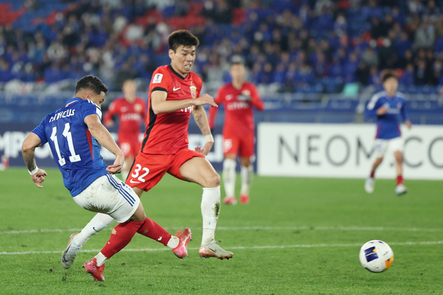 (SP)JAPAN-YOKOHAMA-FOOTBALL-AFC CHAMPIONS LEAGUE-YOKOHAMA F. MARINOS VS SHANGHAI PORT
