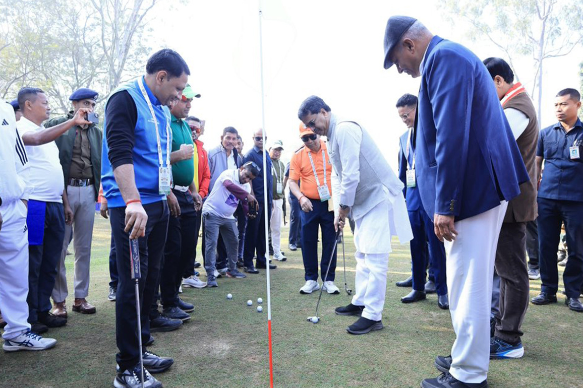 Tripura: BSF hosts first-ever National Open Golf Tournament under Bharat Golf Mahotsava