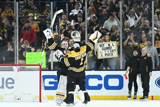NHL roundup: Bruins lock down Atlantic Division title