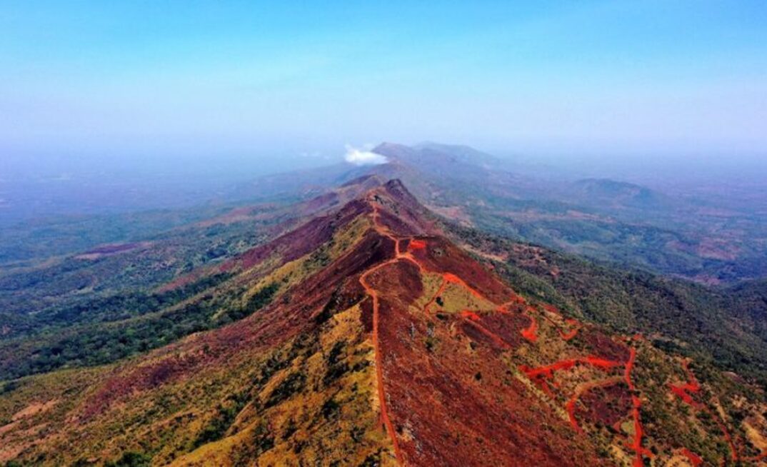 Área do projeto de minério de ferro Simandou Guiné WCS 