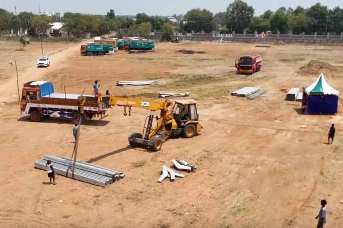 TN: Preparations in full swing for NDA meeting with PM Modi in Trichy on March 11