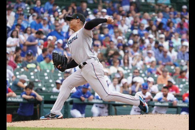 Jesus Luzardo pitches Marlins past Cubs