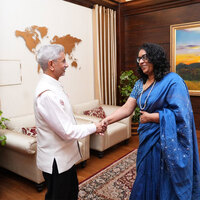 EAM Jaishankar meets Sri Lanka PM, hails bond between two nations