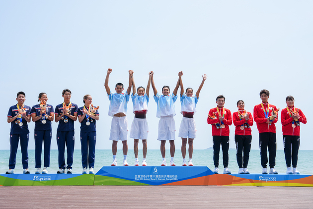 (SP)CHINA-HAINAN-SANYA-ASIAN BEACH GAMES-AQUATHLON-4X MIXED RELAY (CN)