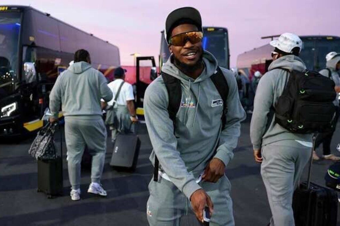 Seahawks Arrive In Bay Area For Super Bowl LX