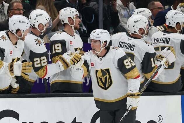Mitch Marner tallies 3 points as Knights KO Mammoth in Game 6