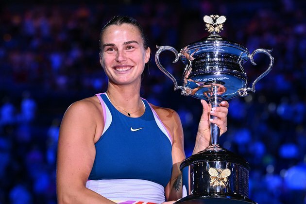 Belarusian star claims maiden Grand Slam title