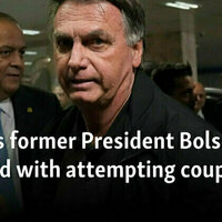 Brazil's former President Bolsonaro charged with attempting coup