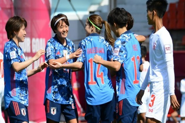 AFC Women's Asian Cup: Japan turn on the style against Myanmar